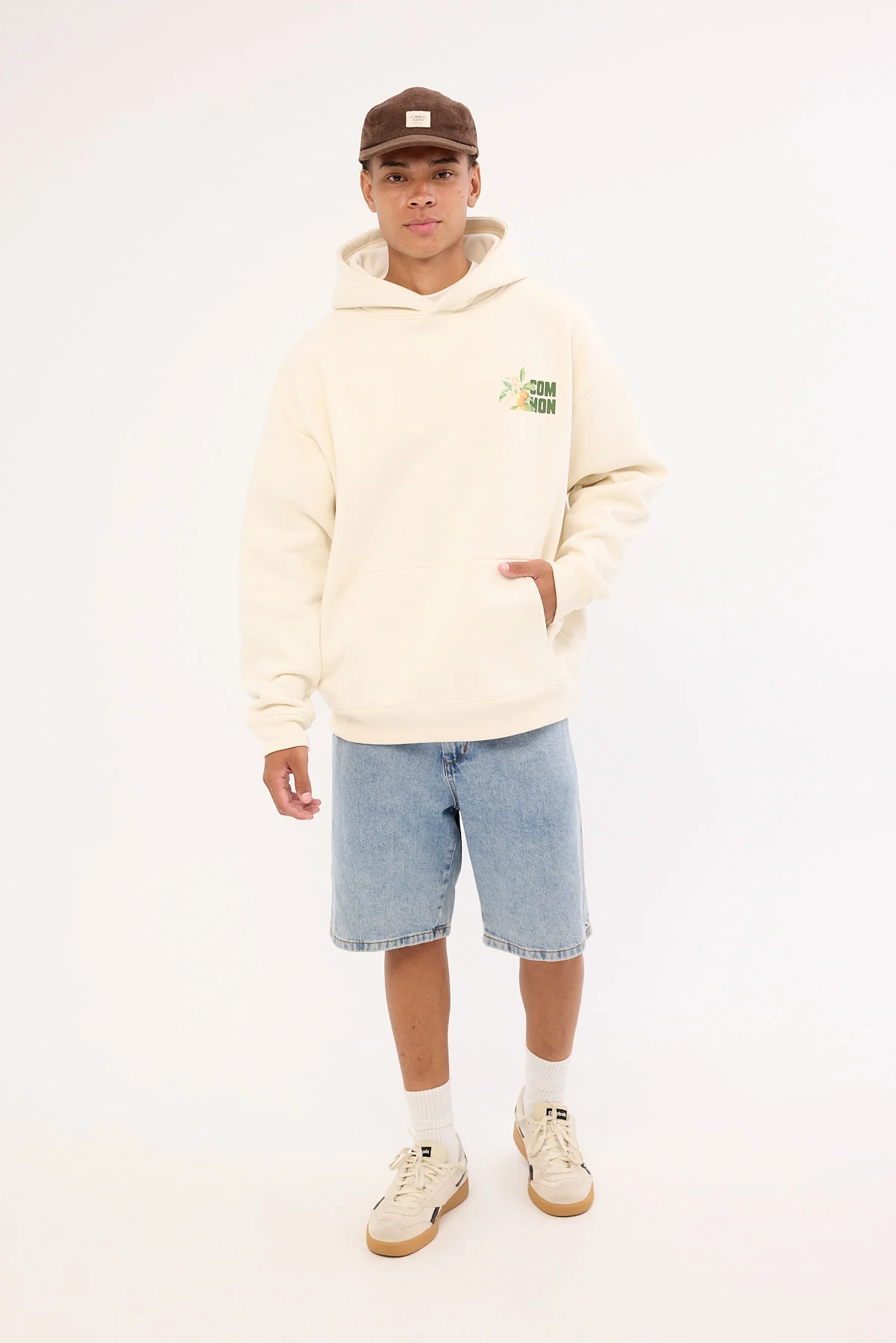 Common Need Zest Boxy Hoodie Off White - Image 2