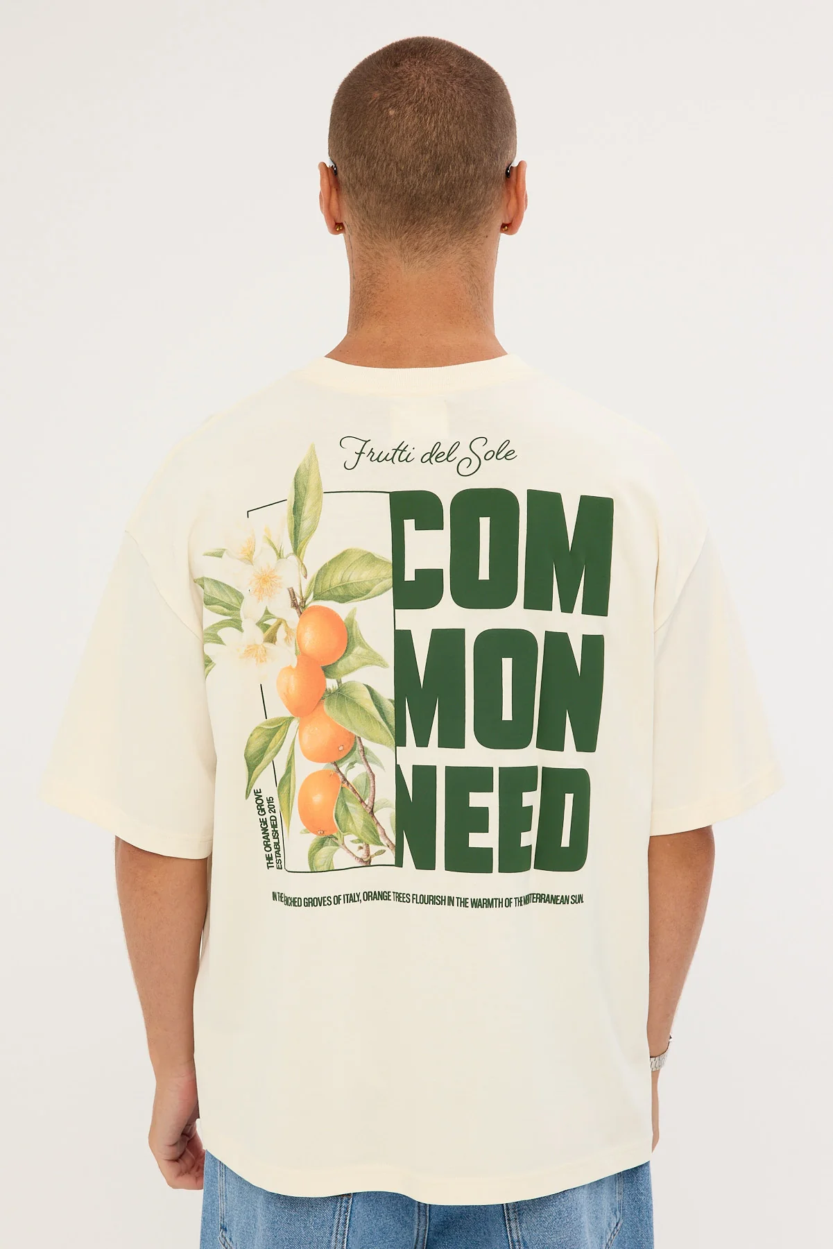 Common Need Zest Heavyweight Easy Tee Off White - Image 7