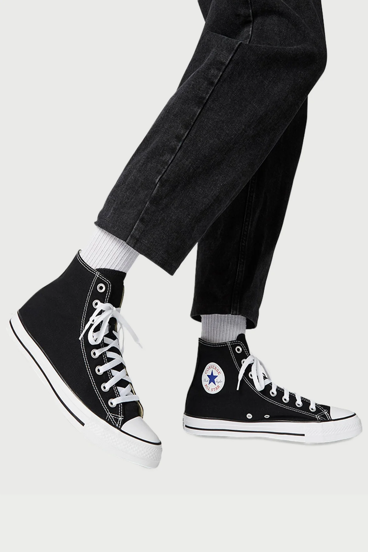 Converse Mens All Star Hi Black - Image 8