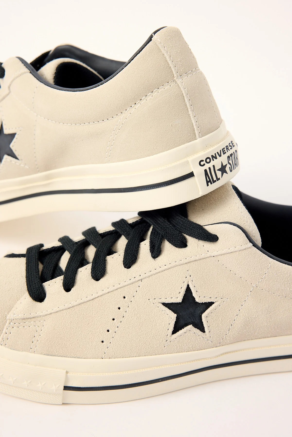 Converse One Star 95 Egret/Black/Egret - Image 4