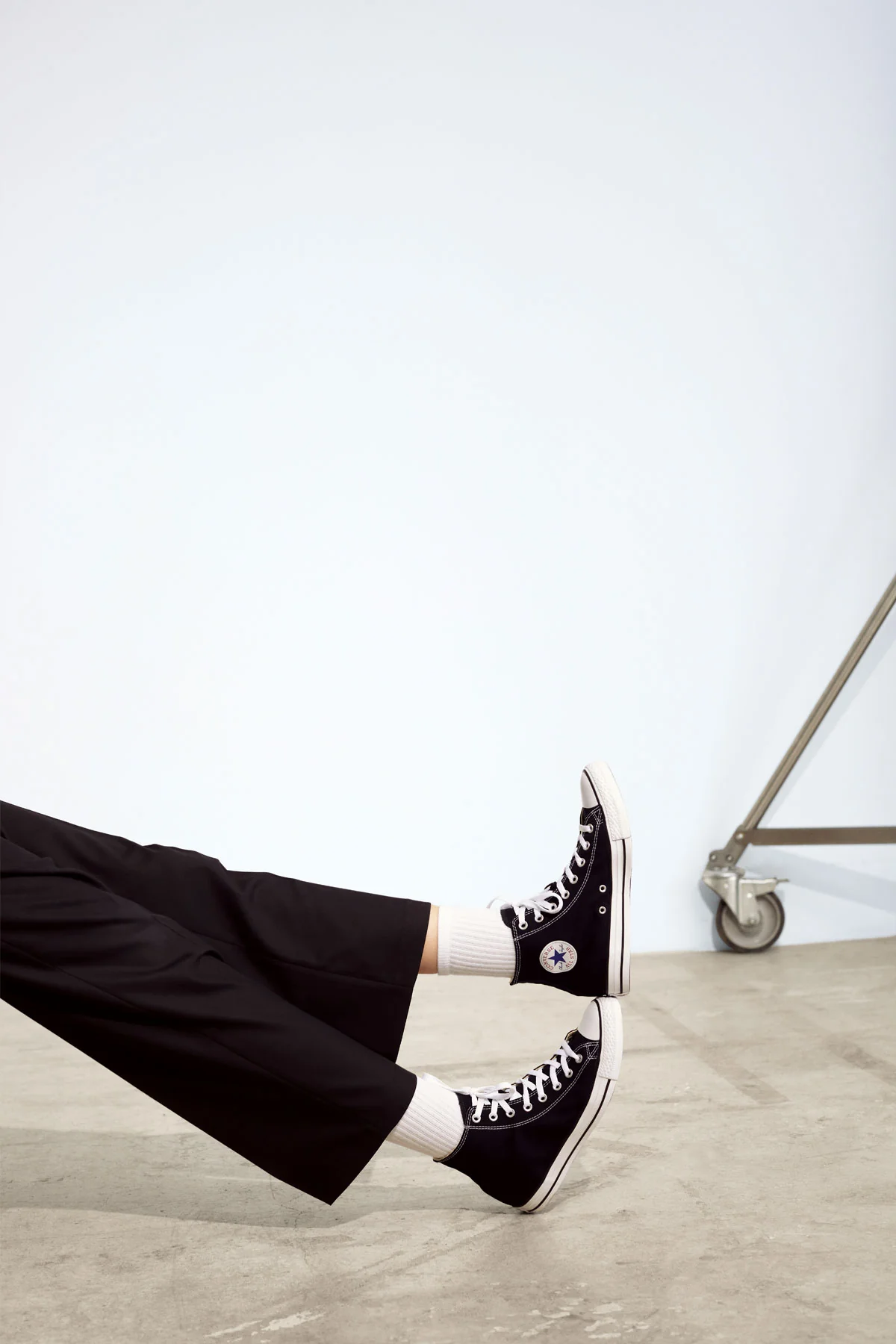 Converse All Star HI Black - Image 2