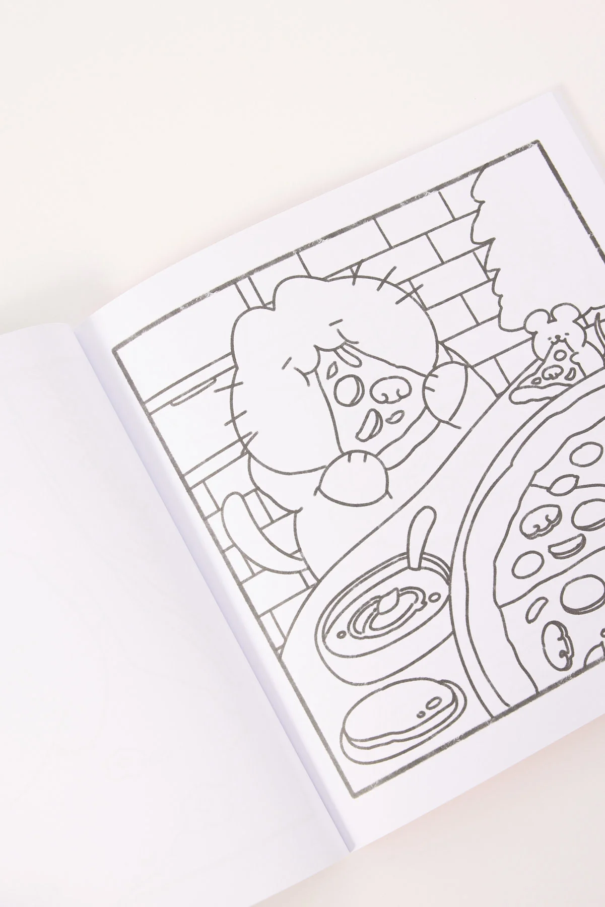 Cosy Calm Cute and Relaxing Colouring Book Multi - Image 3