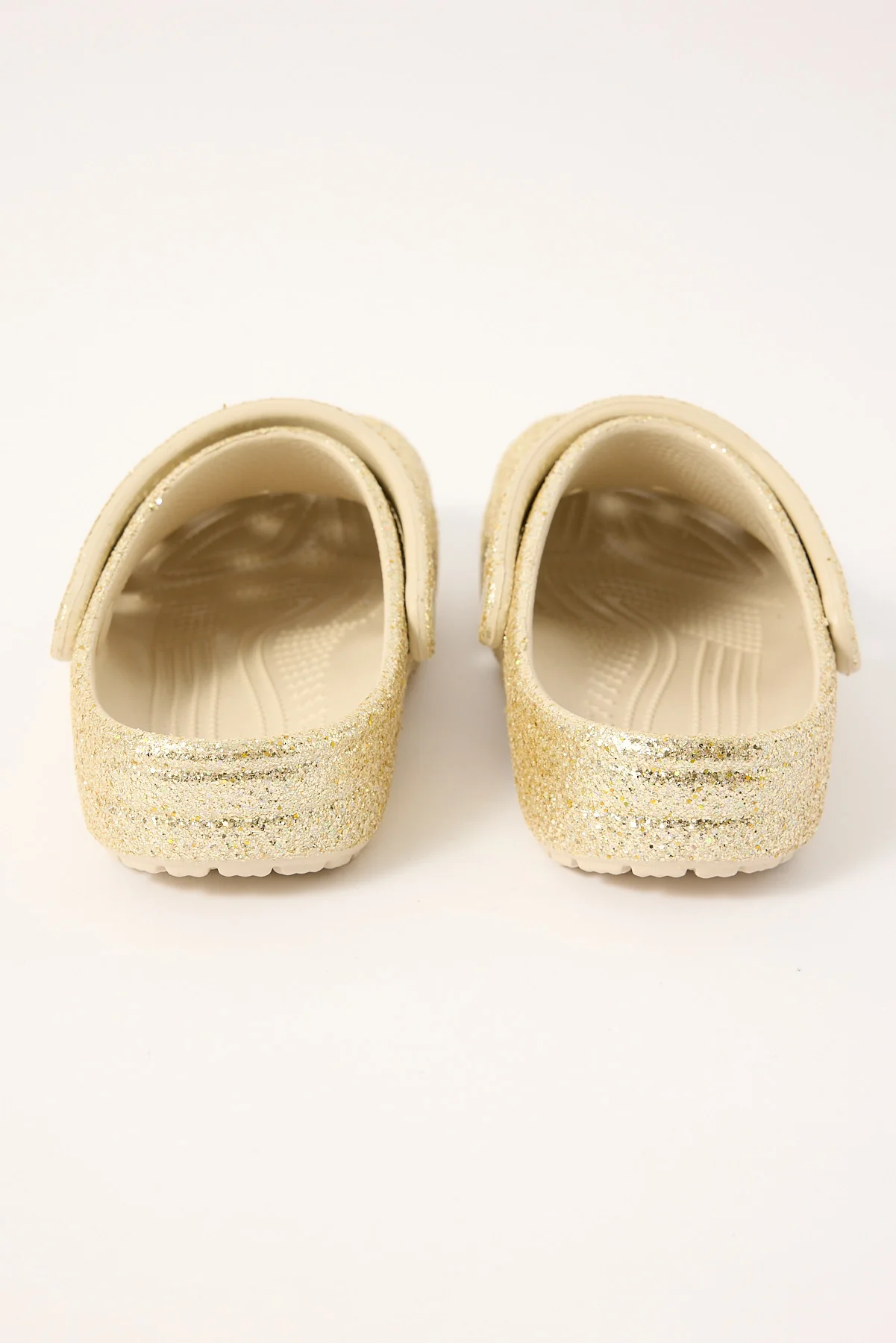 Crocs Classic Chunky Glitter Clog Sandstorm - Image 3