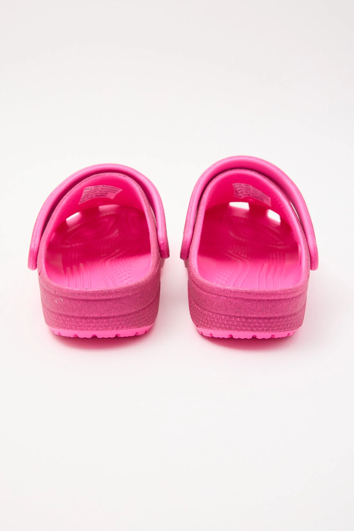 Crocs Classic Glitter Clog Pink Crush - Image 3