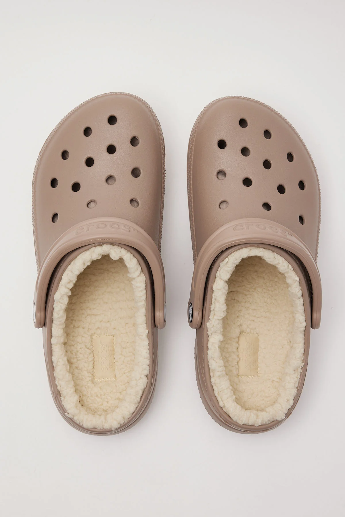 Crocs Classic Lined Clog Mushroom/Bone - Image 3