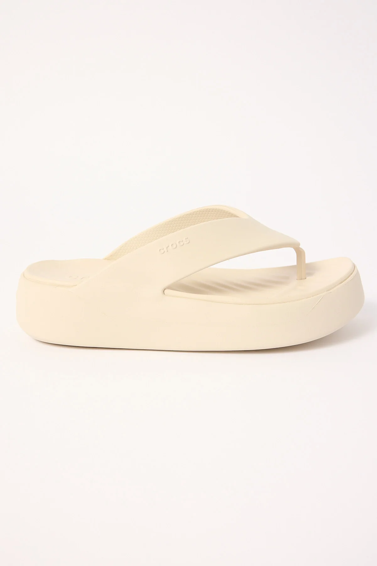 Crocs Getaway Platform Flip Stucco