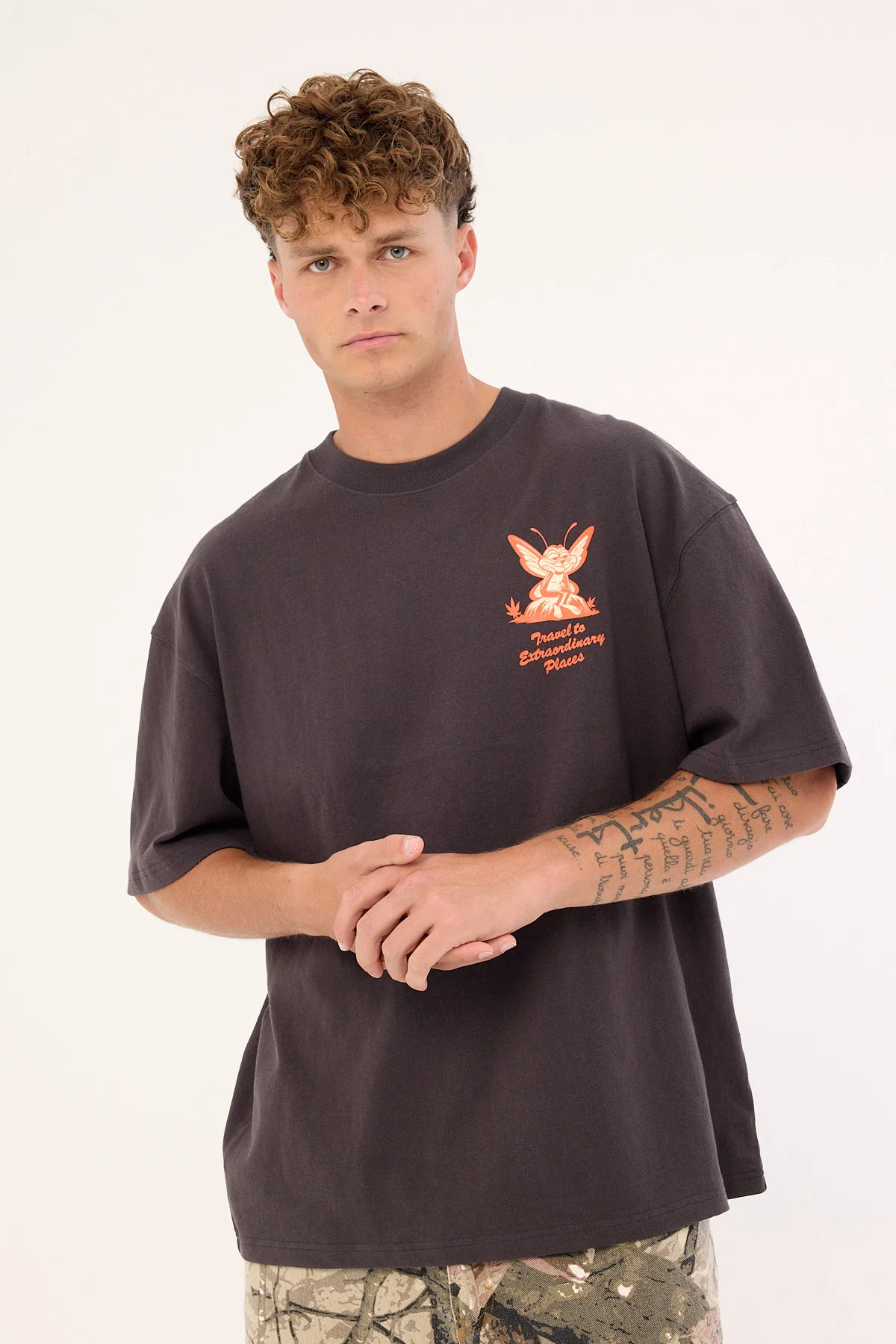 Deus Ex Machina 24 HR Tee Anthracite - Image 3