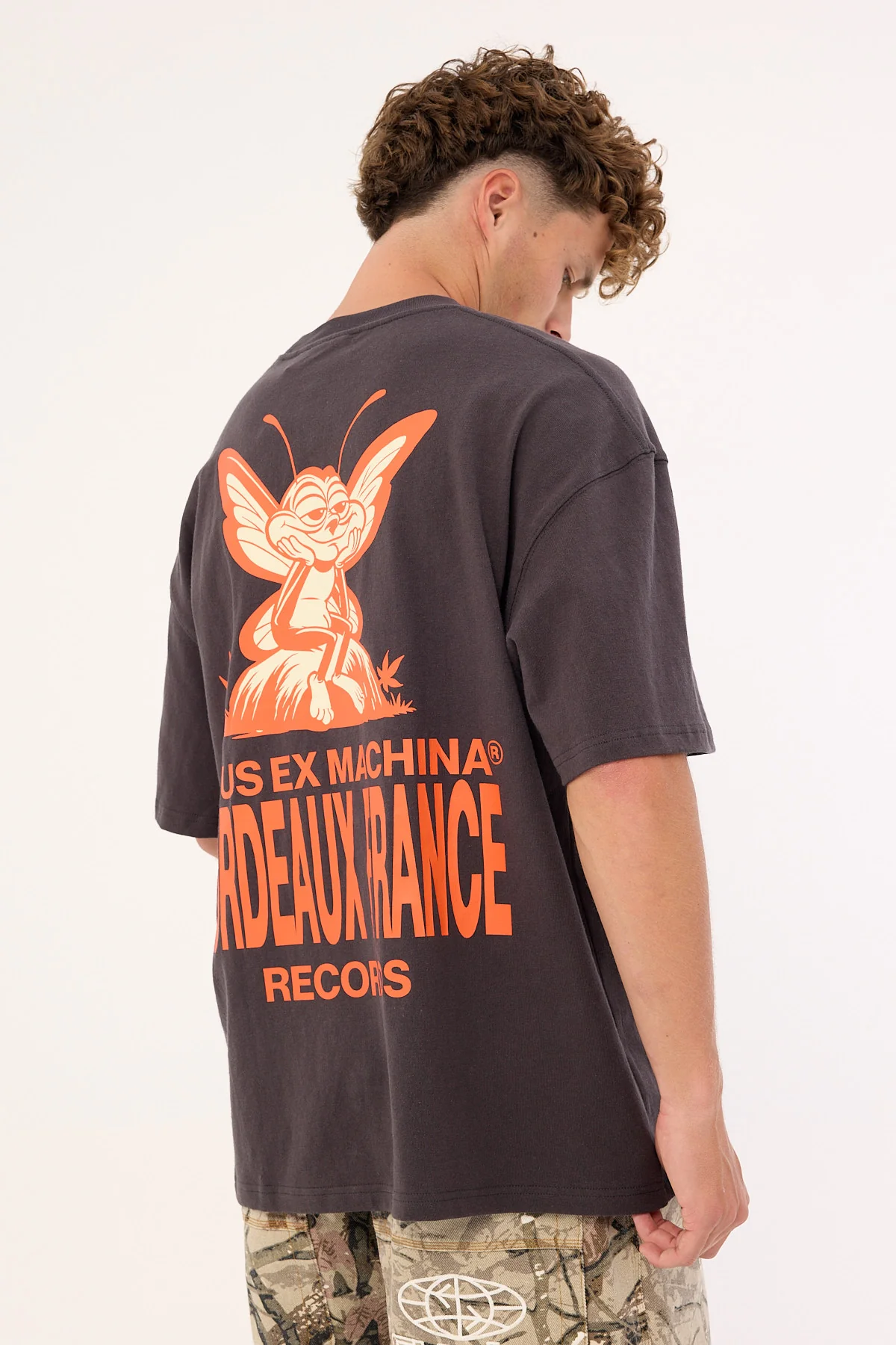 Deus Ex Machina 24 HR Tee Anthracite - Image 6