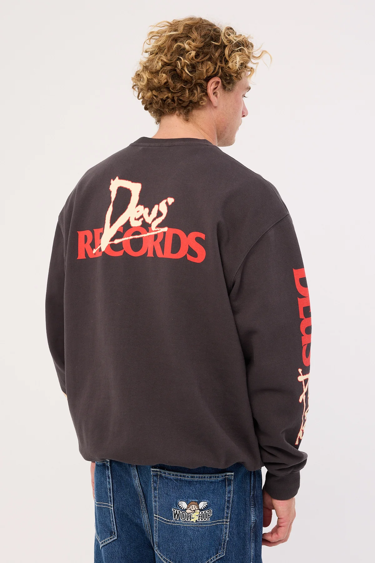 Deus Ex Machina Cold Sag Crew Anthracite