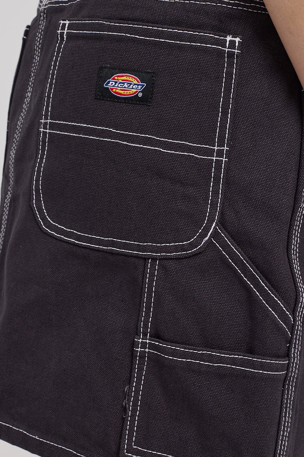 Dickies 1996 Canvas Skirt Stone Washed Black - Image 6