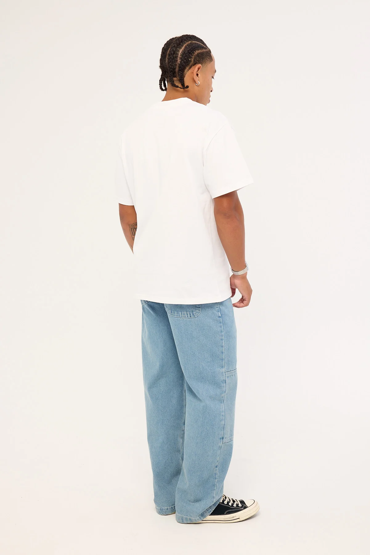 Dickies Double Knee Denim Pant Light Denim - Image 5