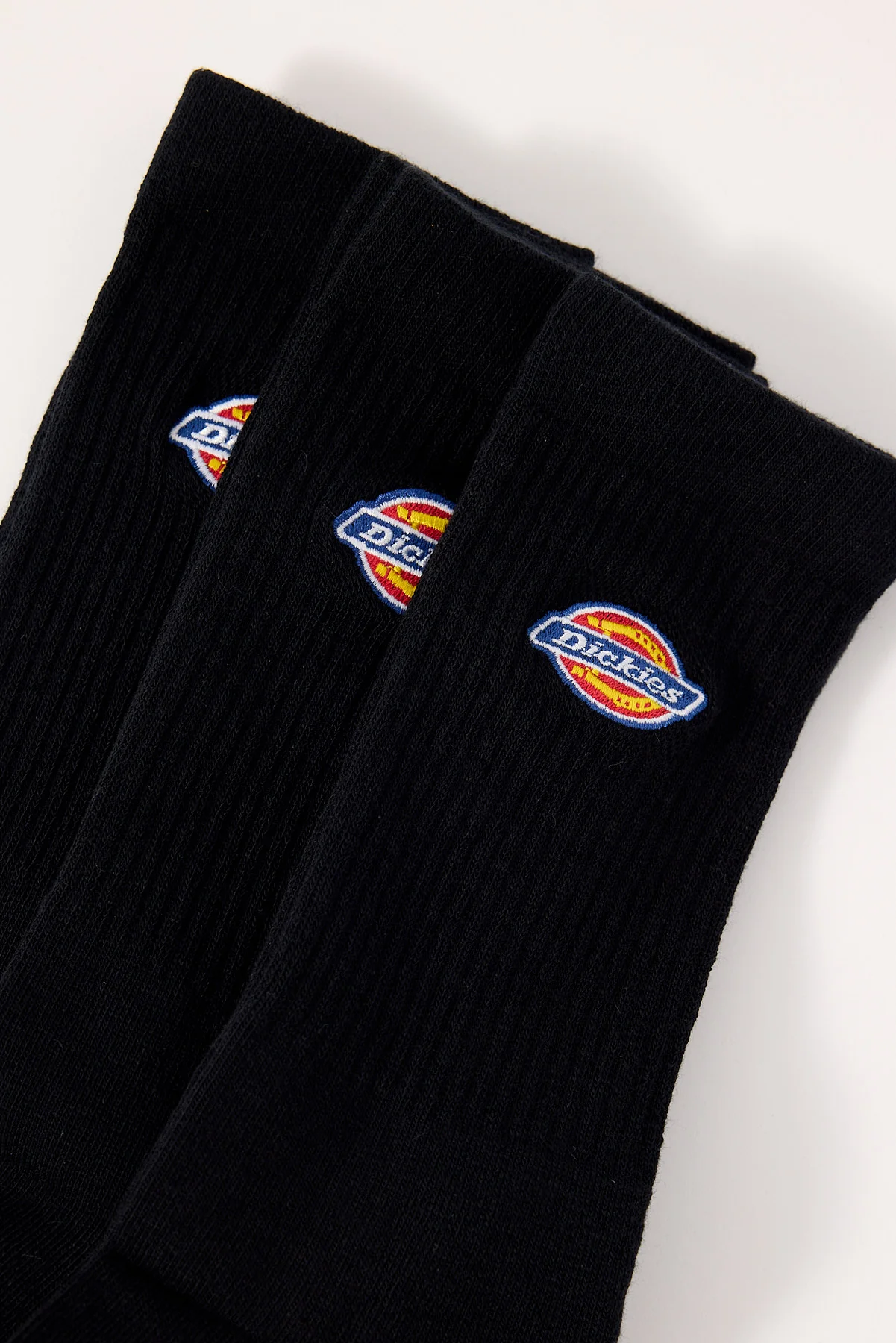 Dickies Valley Grove Sock 3 Pack Black - Image 2