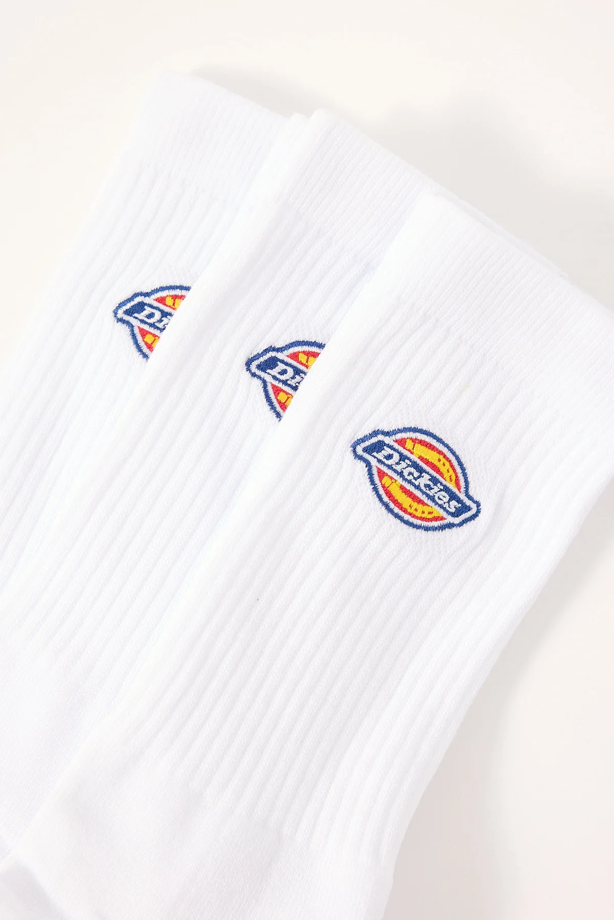 Dickies Valley Grove Sock 3 Pack White - Image 2