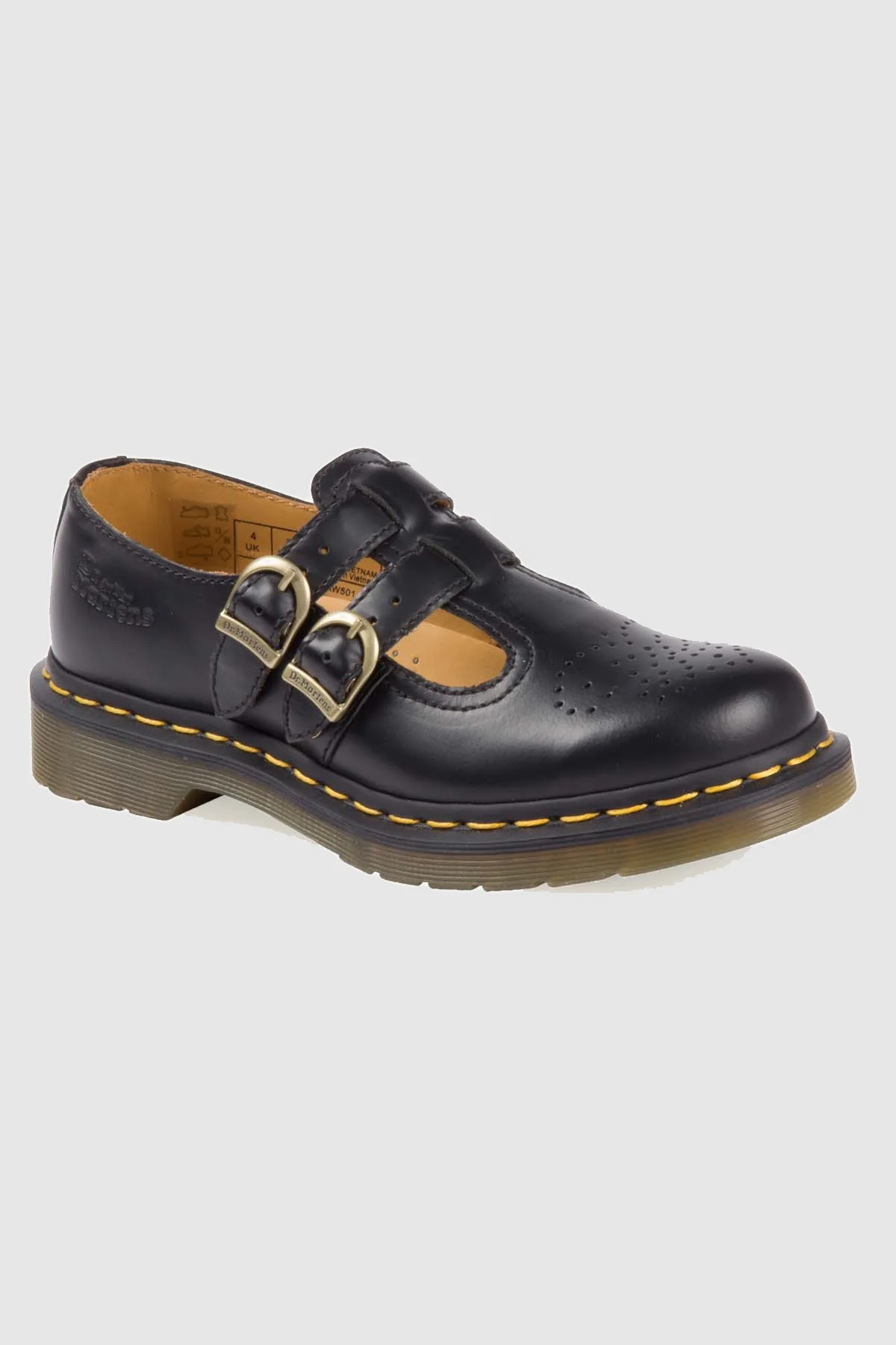 Dr Martens Womens 8065 Mary Jane Black Smooth - Image 4