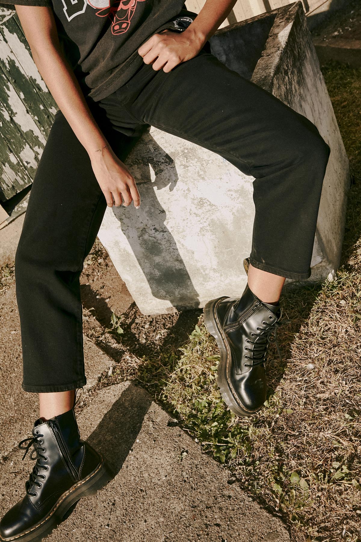 Dr Martens Womens Jadon 8 Eye Boot Black - Image 13