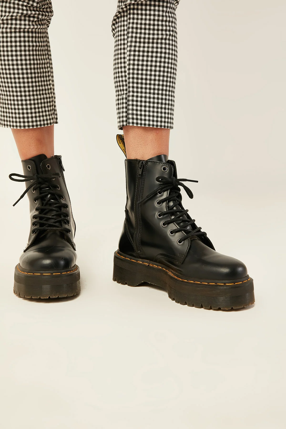 Dr Martens Womens Jadon 8 Eye Boot Black - Image 2