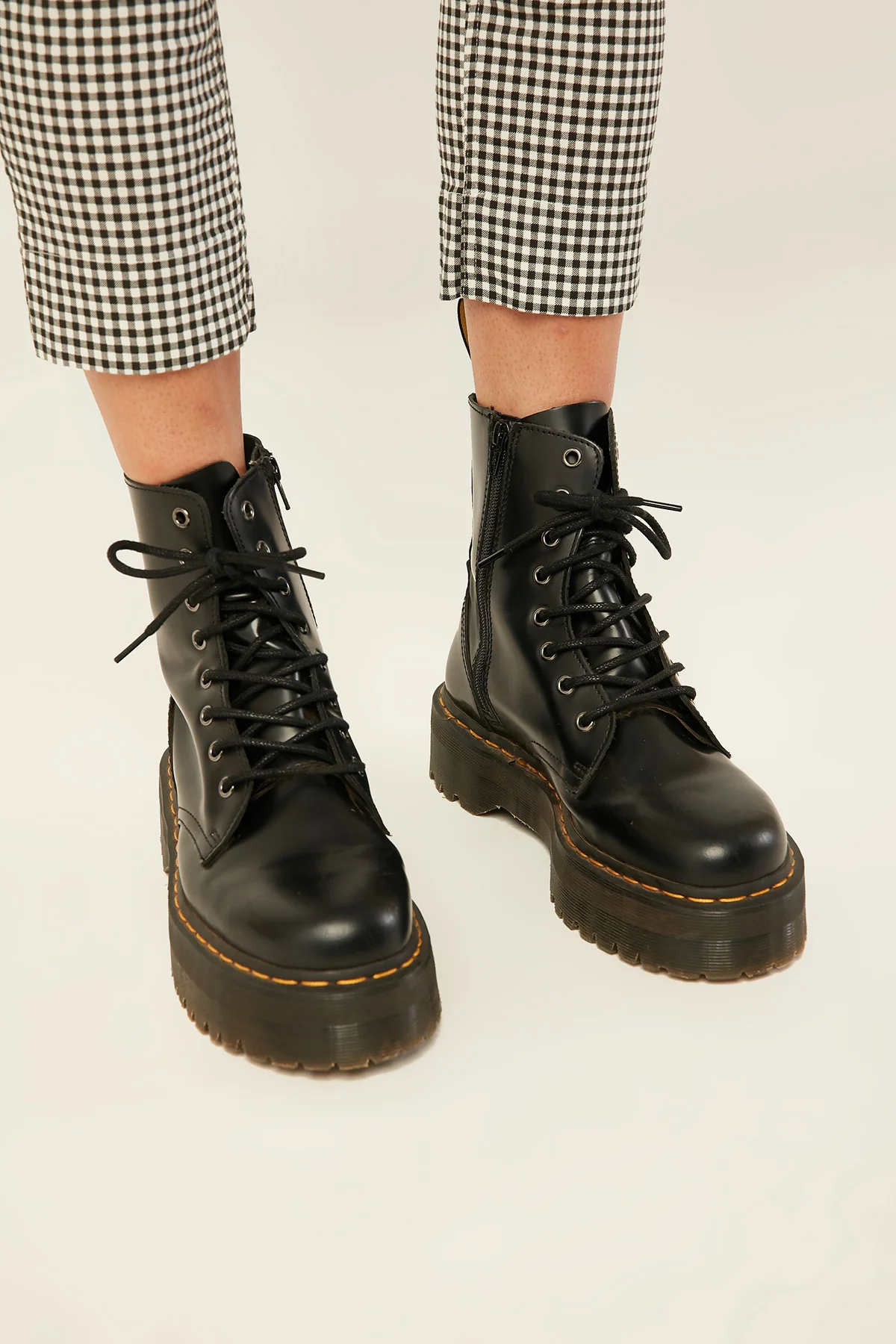 Dr Martens Womens Jadon 8 Eye Boot Black - Image 6
