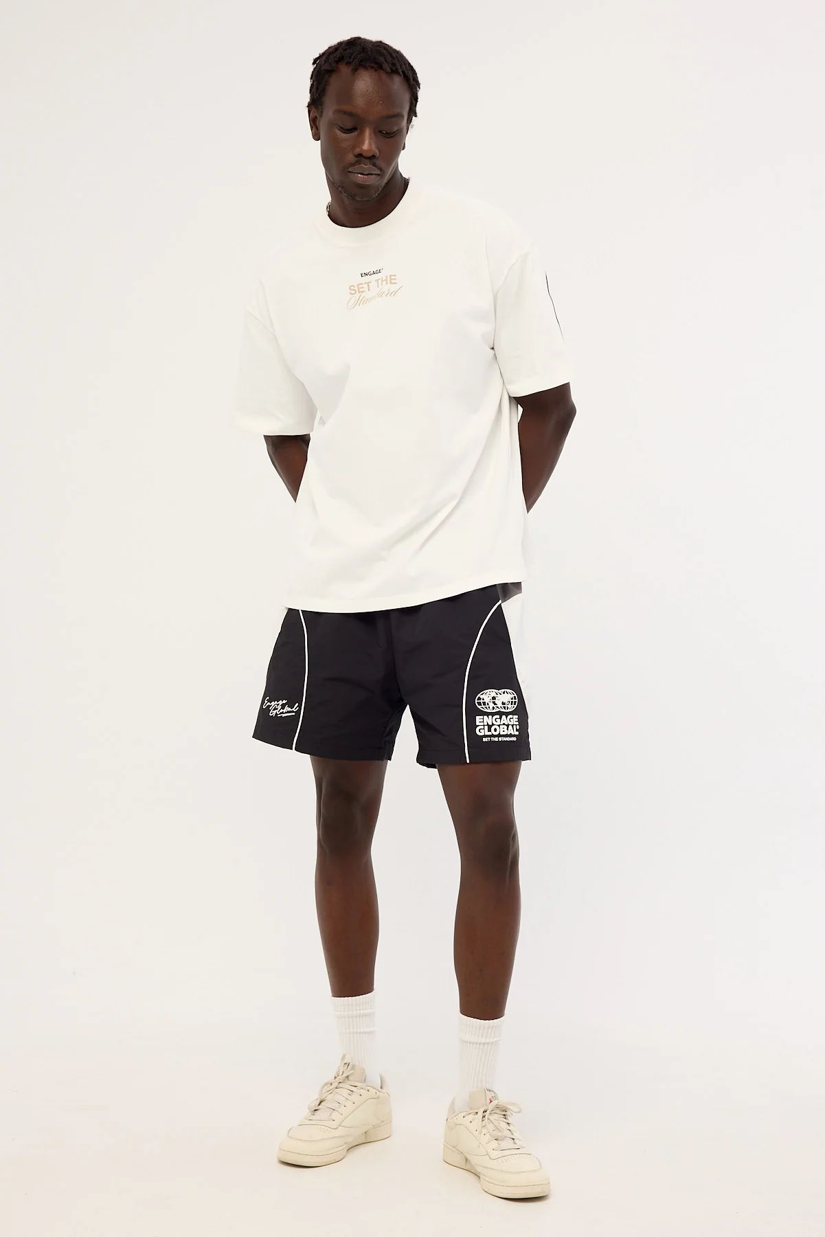 Engage Global Panel Short Black