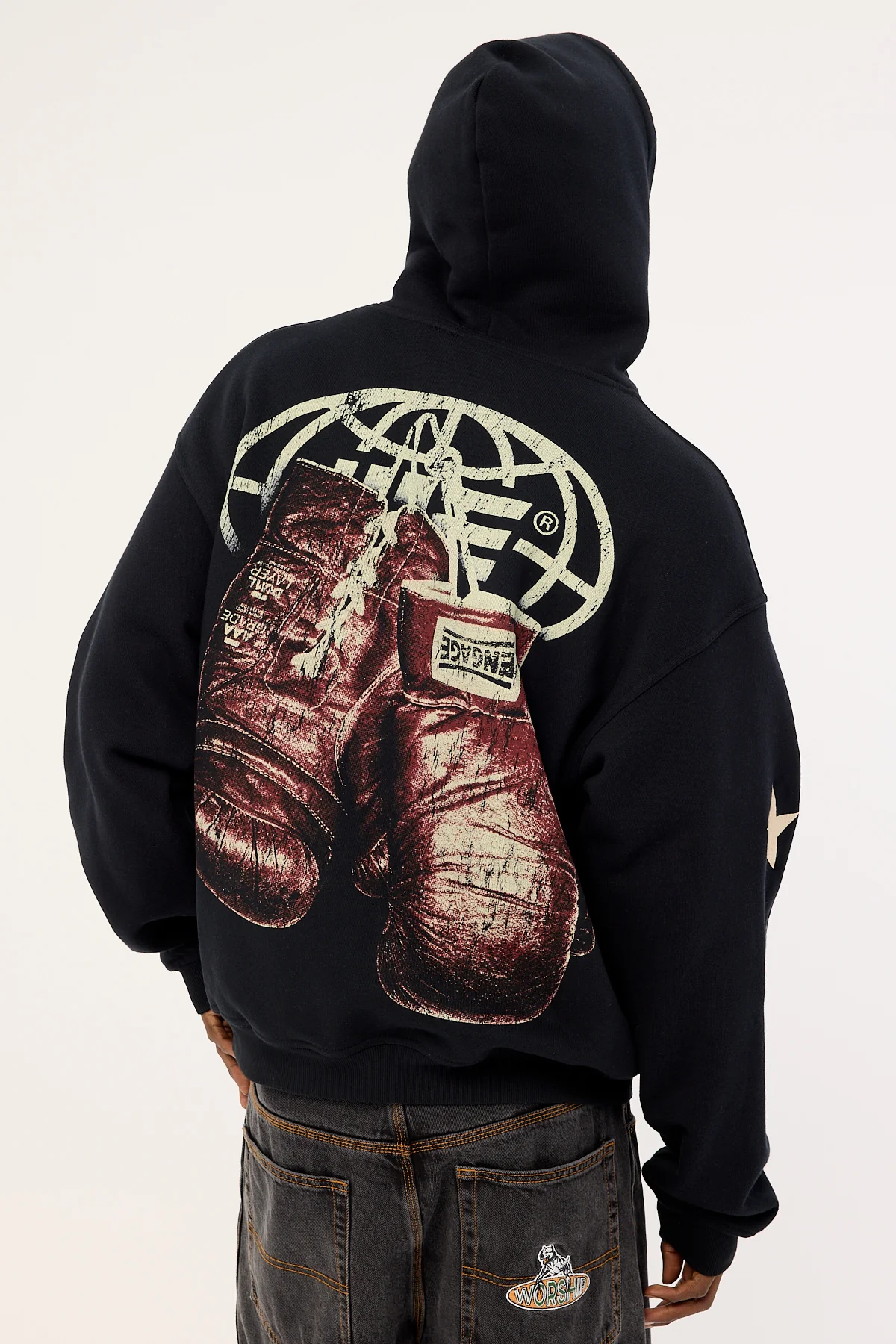 Engage Gloves Up Hoodie Black - Image 9
