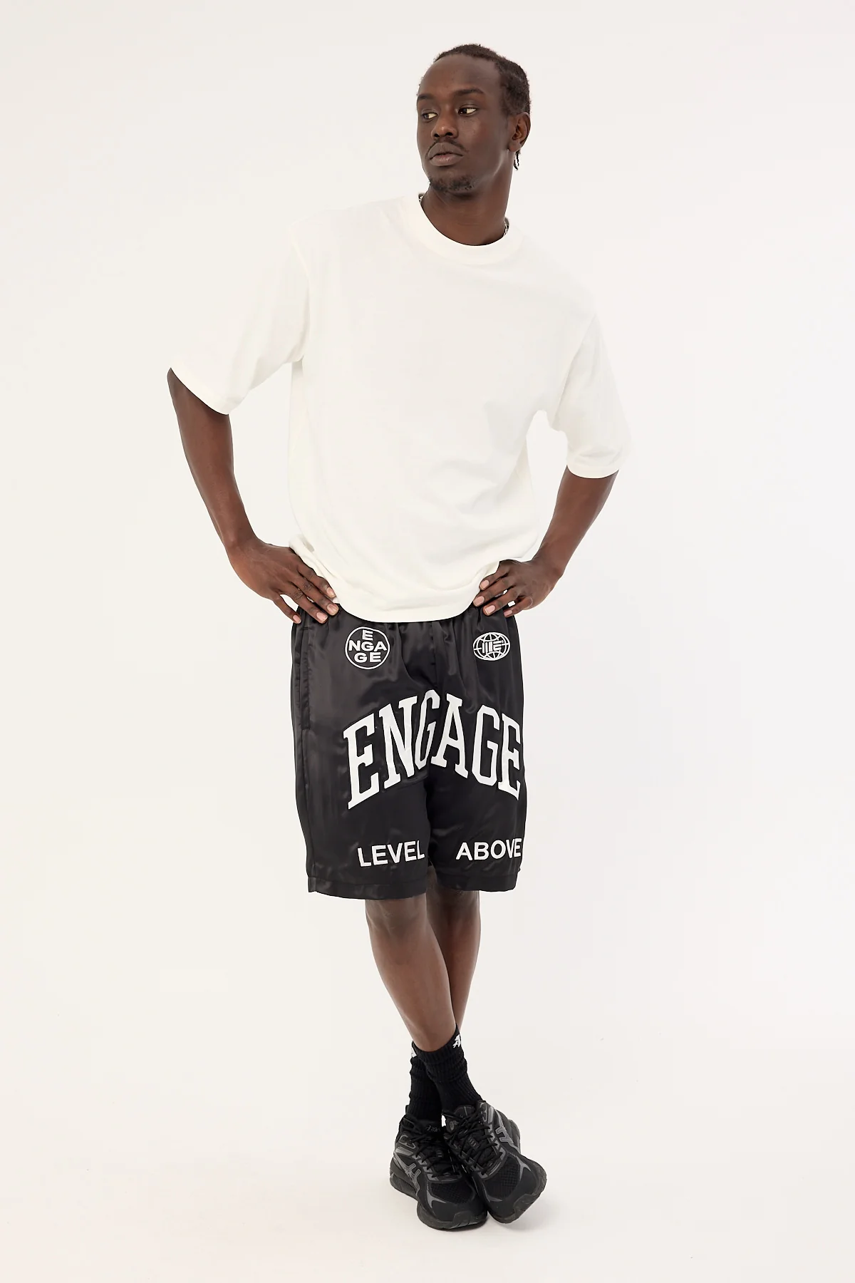 Engage Levels Above Fight Short Black
