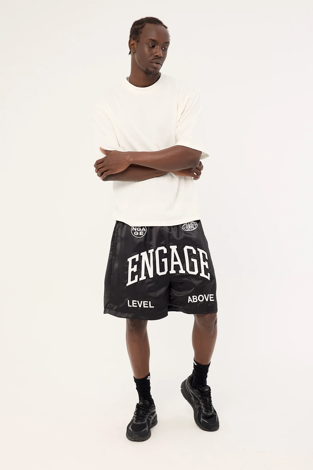 Engage Levels Above Fight Short Black - Image 3