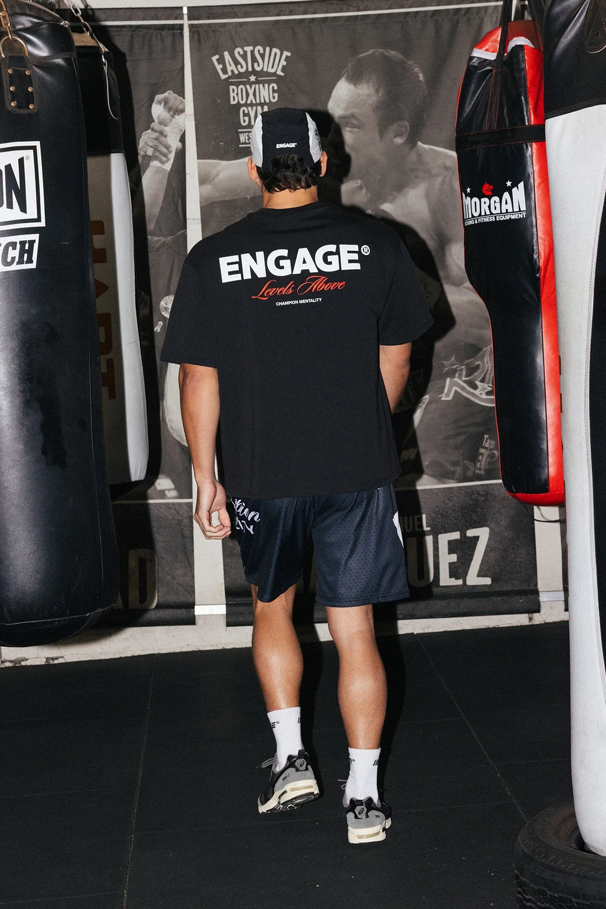 Engage Levels Above Oversized Tee Black - Image 5