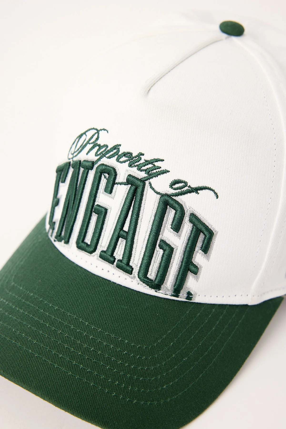 Engage Property of Engage Strapback Cap Green/White - Image 3