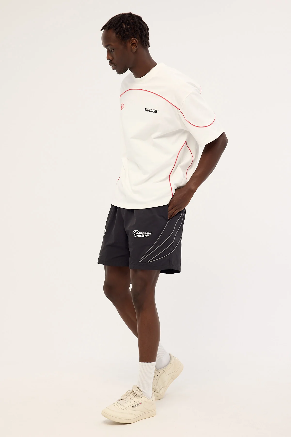 Engage Reflective Global Short Black - Image 4