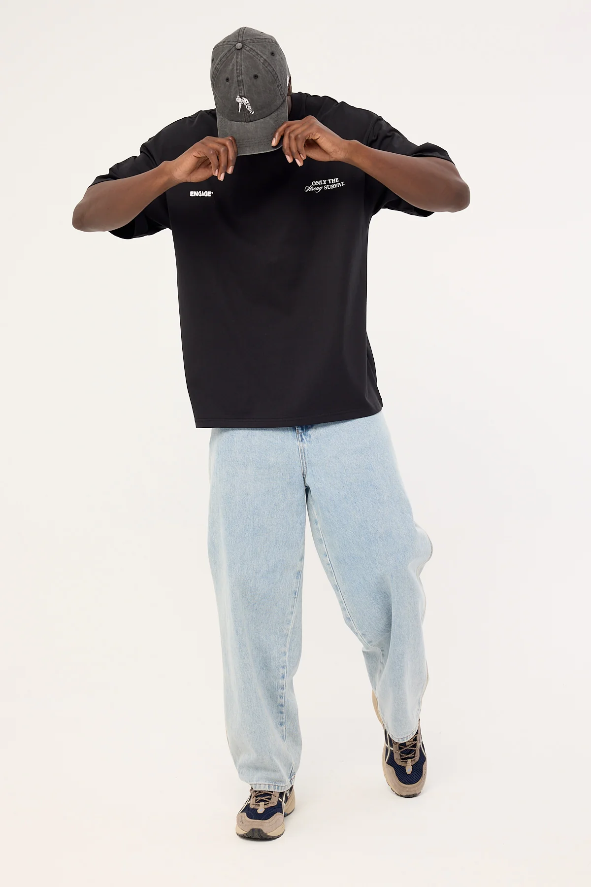 Engage Survival Oversized Tee Black - Image 2
