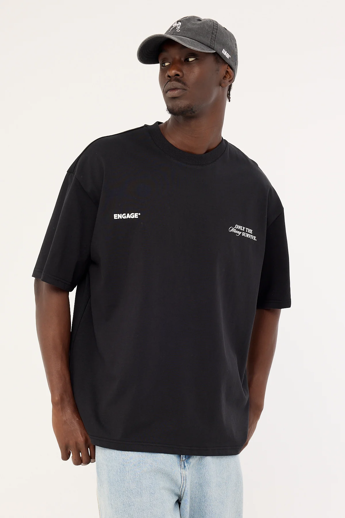 Engage Survival Oversized Tee Black - Image 3