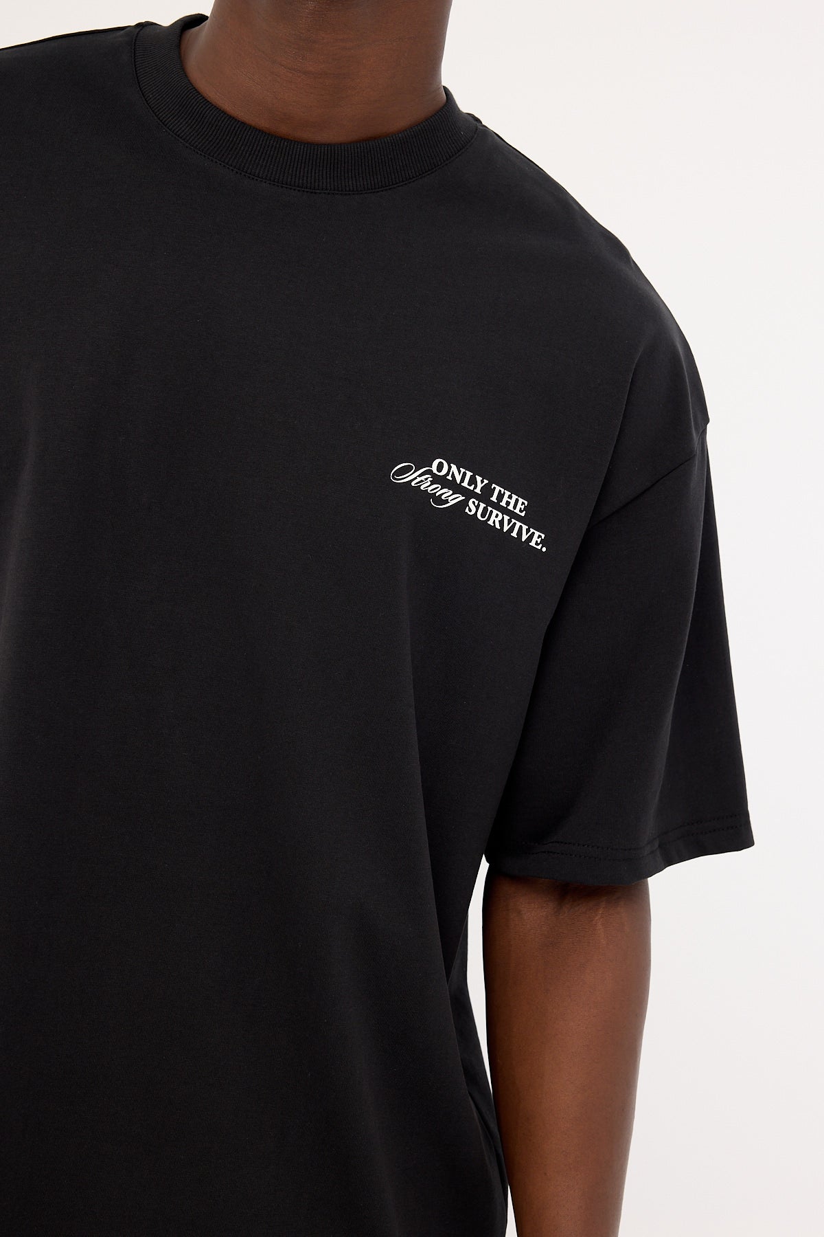 Engage Survival Oversized Tee Black - Image 4