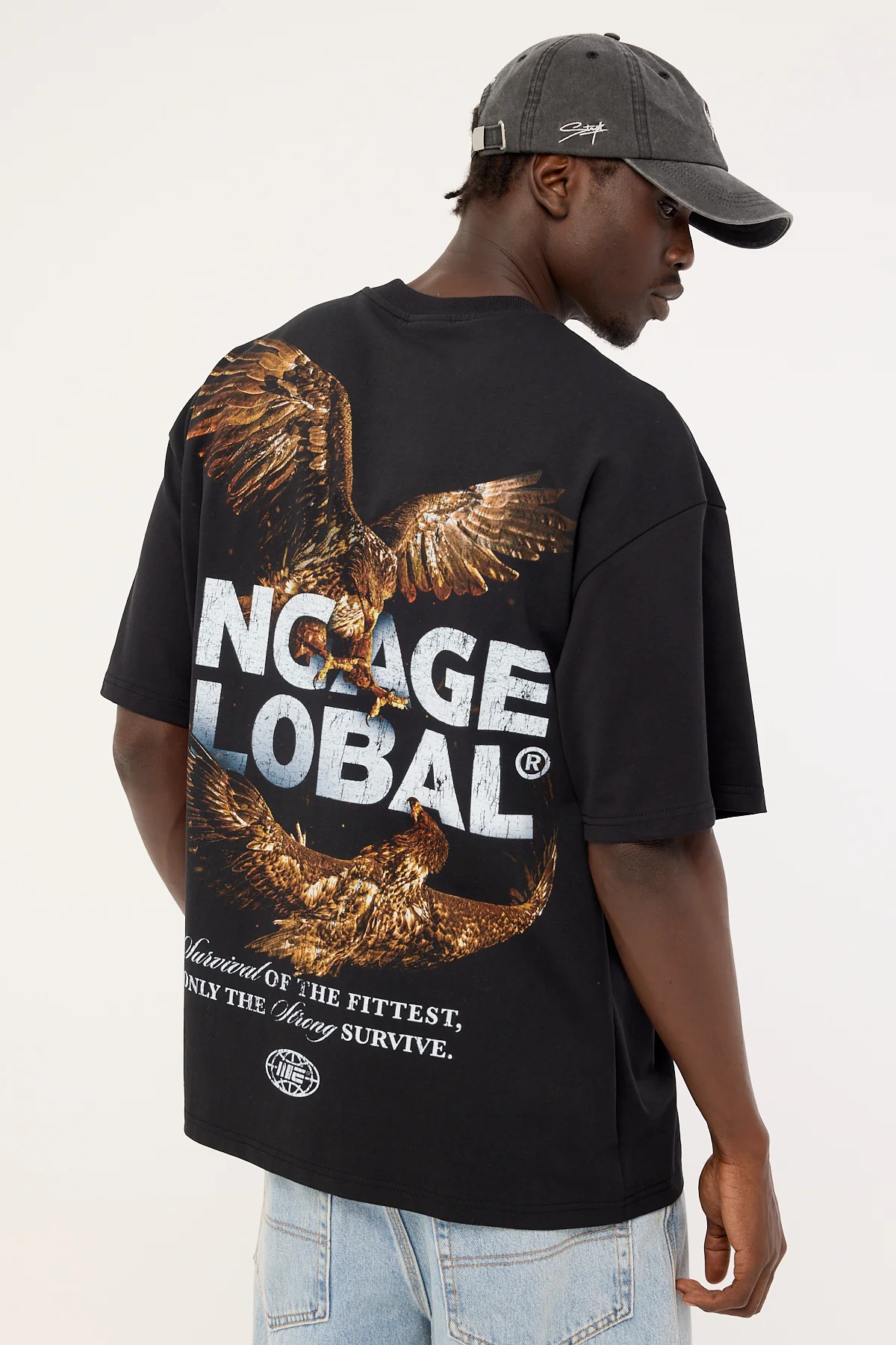 Engage Survival Oversized Tee Black - Image 6