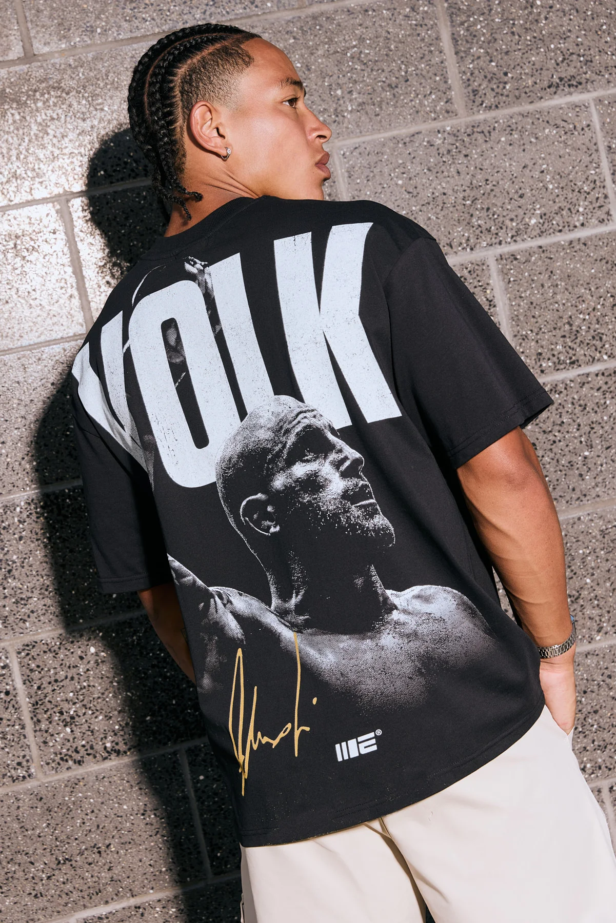 Engage Volk Oversized Tee Black