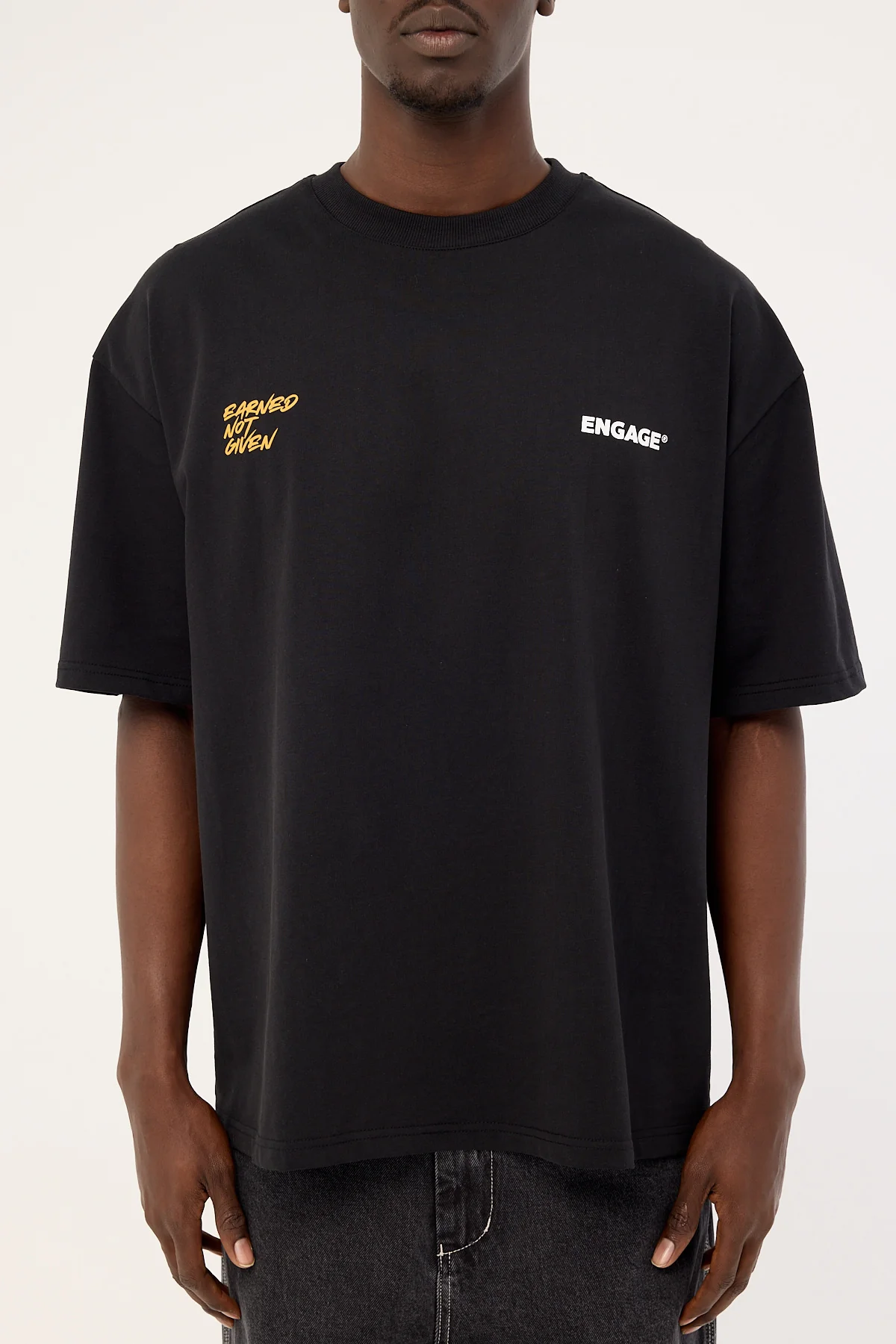 Engage Volk Oversized Tee Black - Image 12