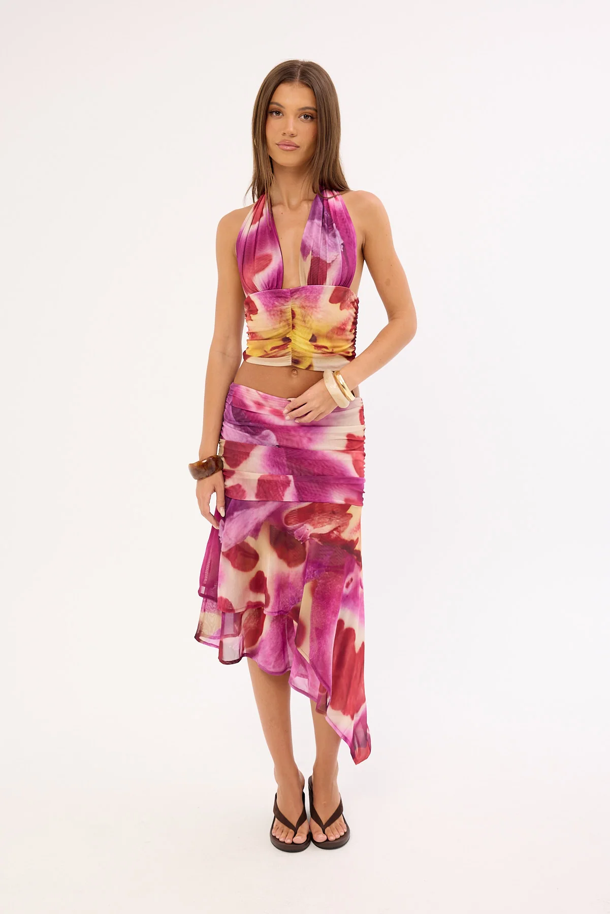 Feners Festa Halter Top Bloom - Image 3