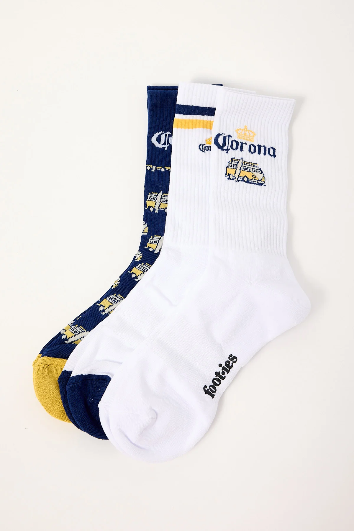 Footies Corona 3 Pack Combo Gift Box Multi - Image 3