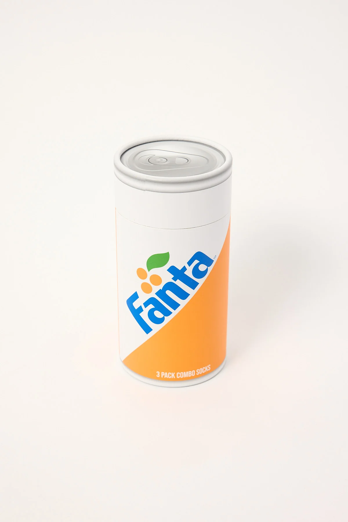 Footies Fanta Retro Sneaker Sock 3 Pack Gift Can Multi