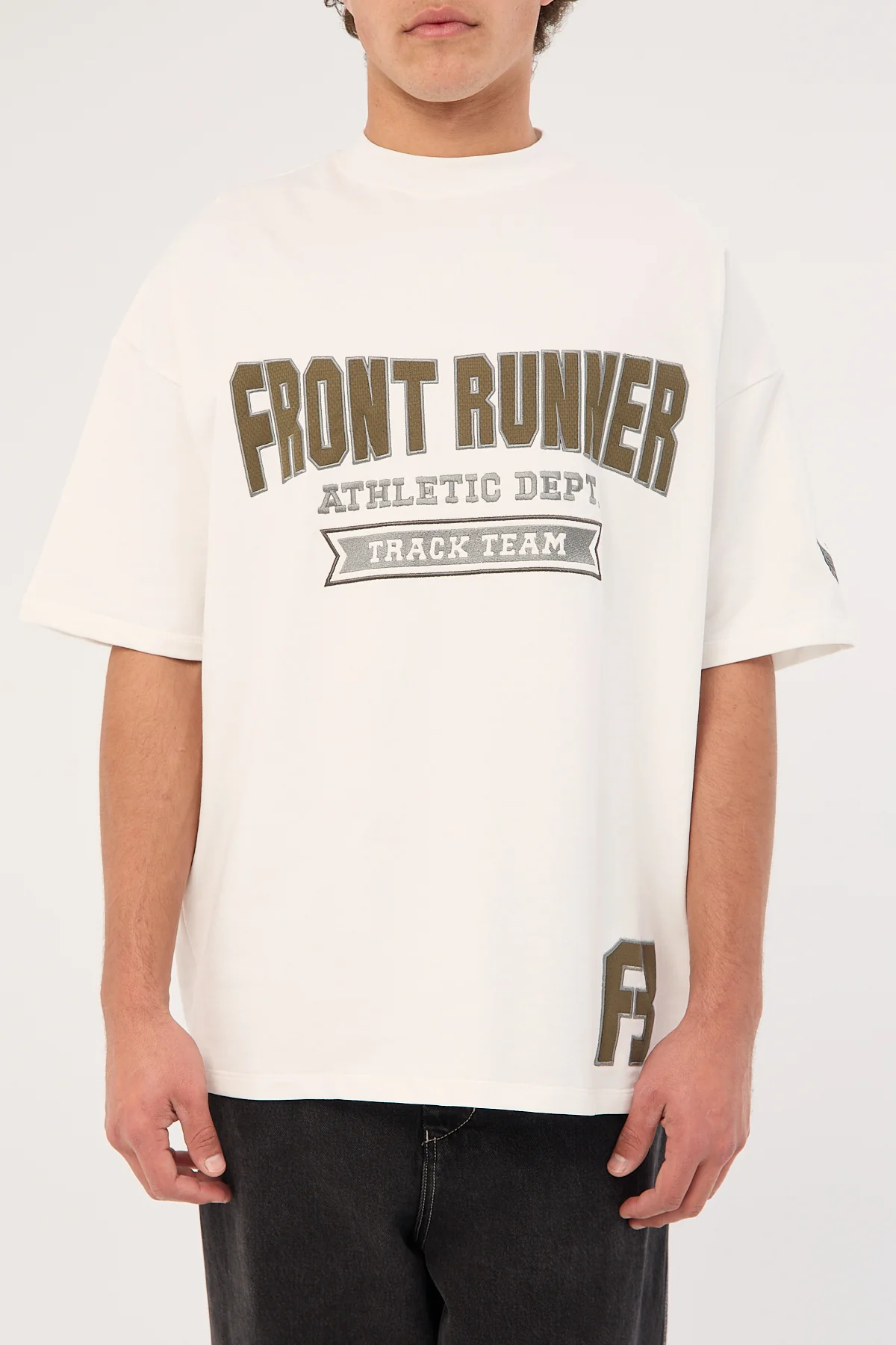 Front Runner Althetic Dept Tee Off White - Image 10