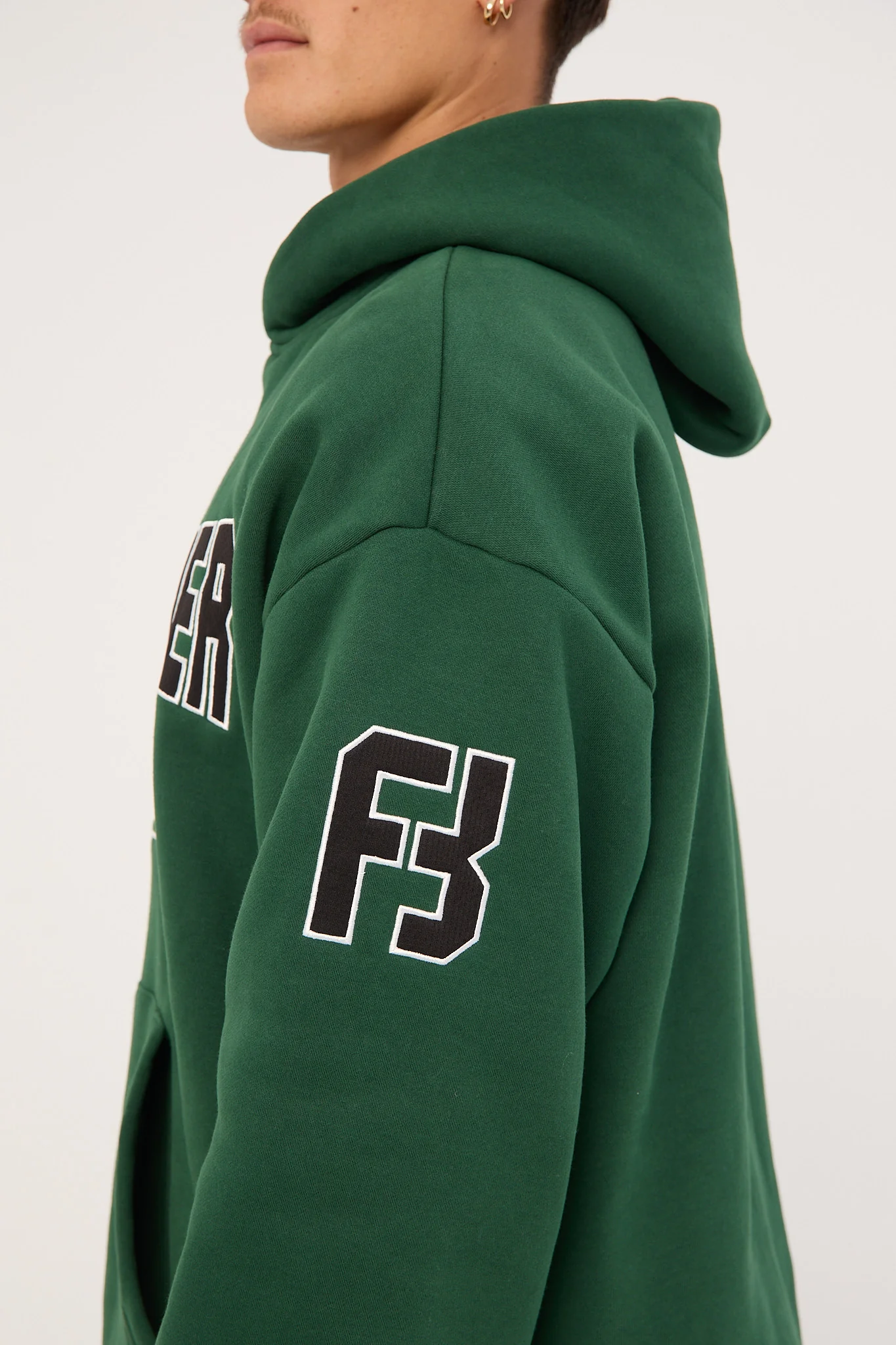 Front Runner Athletic Department Hoodie College Green - Image 7
