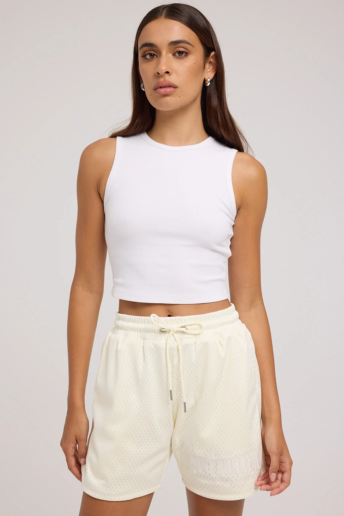 Front Runner Athletic Dept. Excellence Mesh Short Vanilla - Image 2