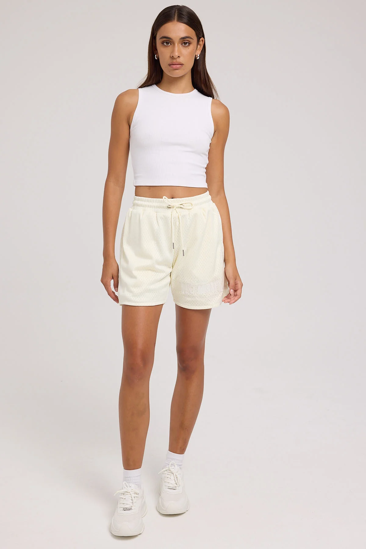 Front Runner Athletic Dept. Excellence Mesh Short Vanilla - Image 3