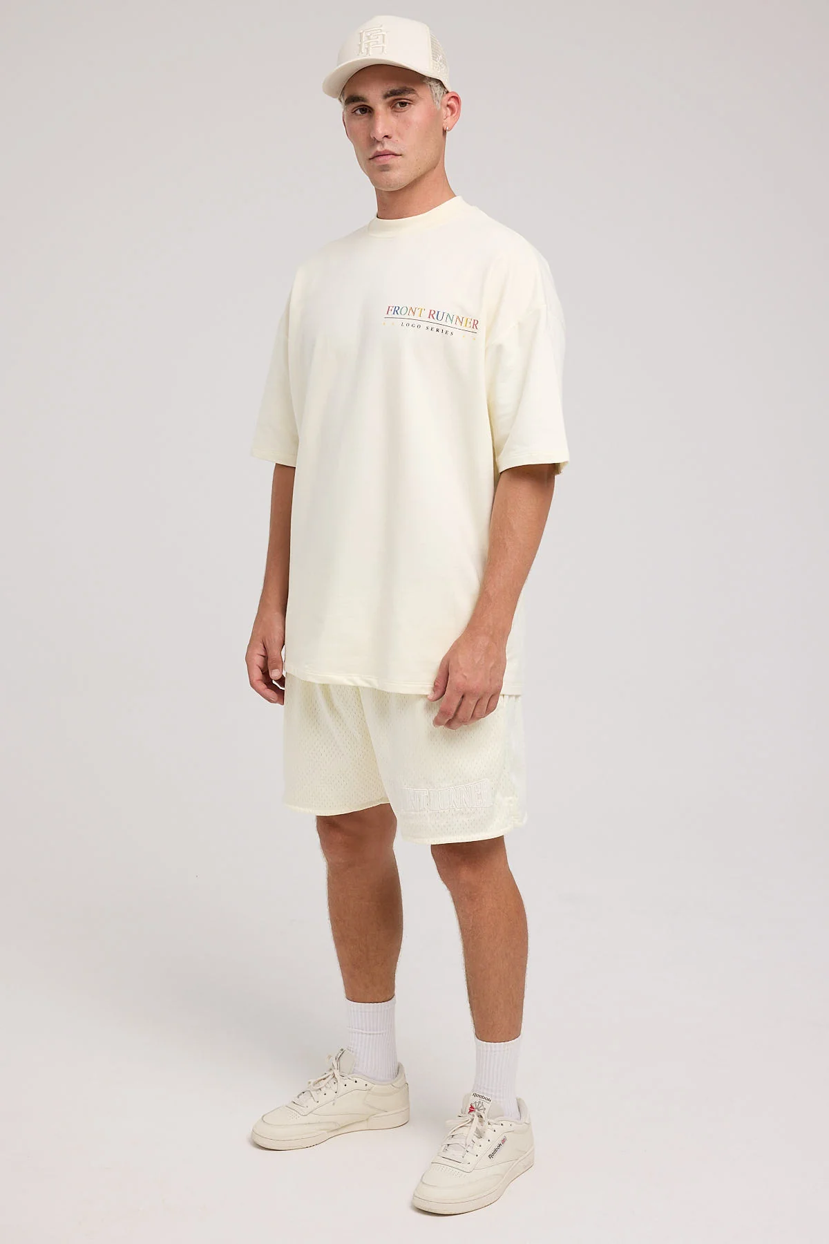Front Runner Athletic Dept. Excellence Mesh Short Vanilla - Image 4