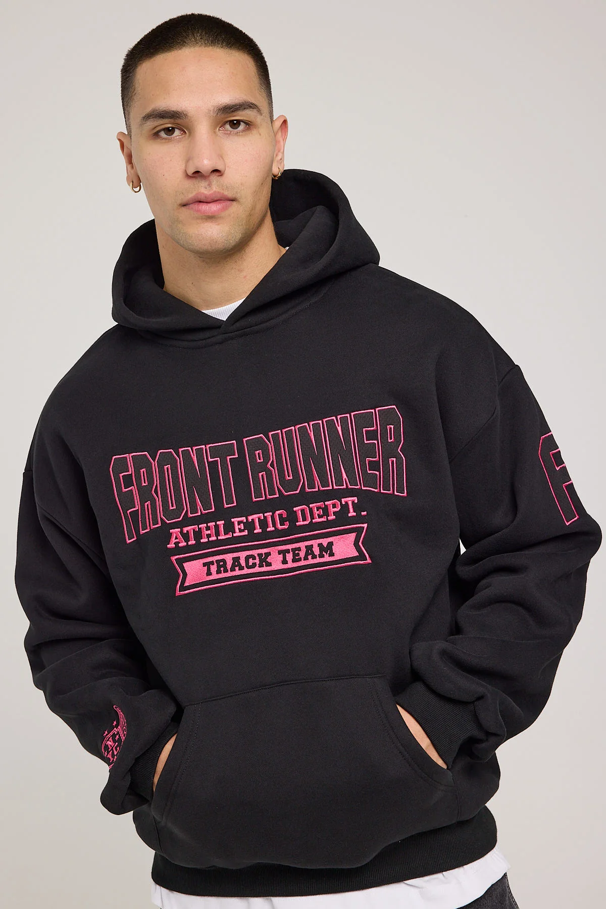 Front Runner Athletic Dept. Hoodie Black - Image 3