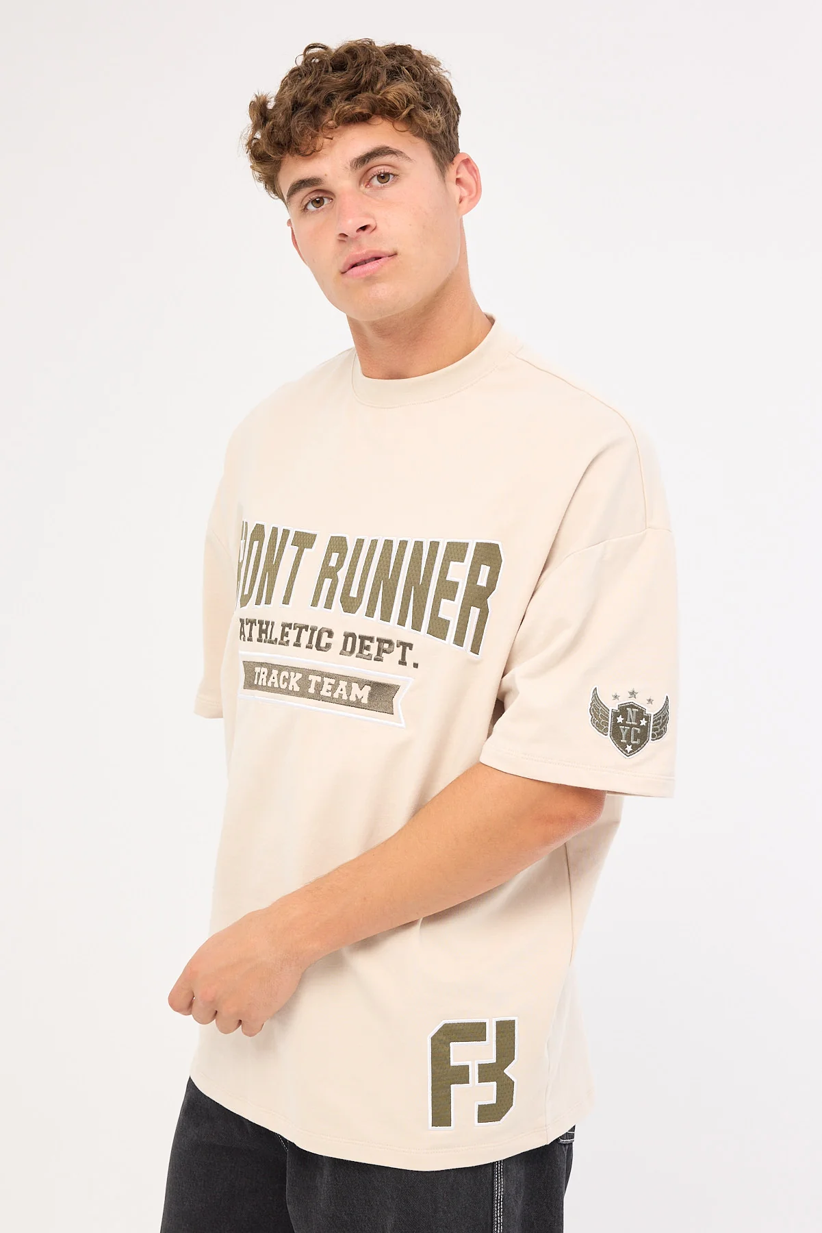 Front Runner Athletic Dept Tee Malt - Image 5