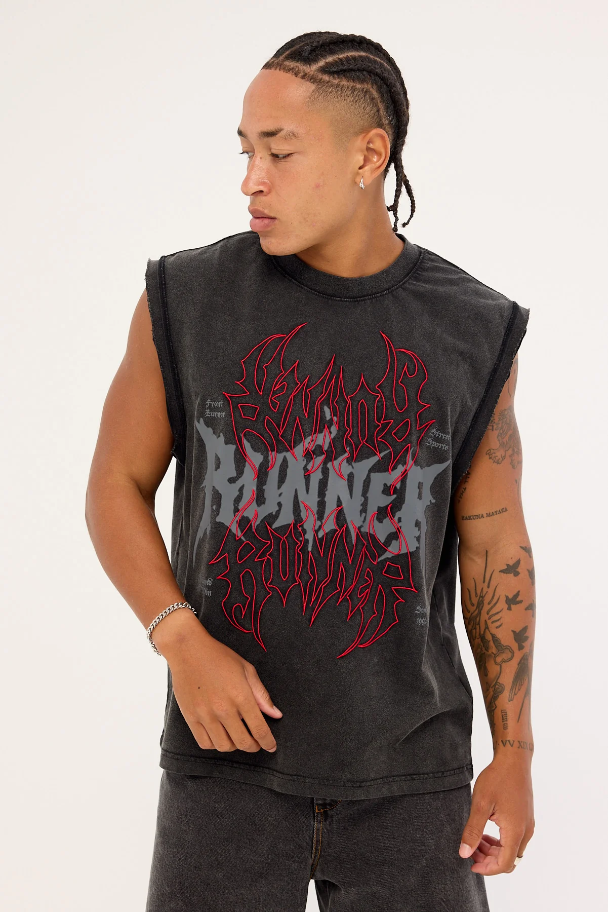 Front Runner Burn Muscle Washed Black