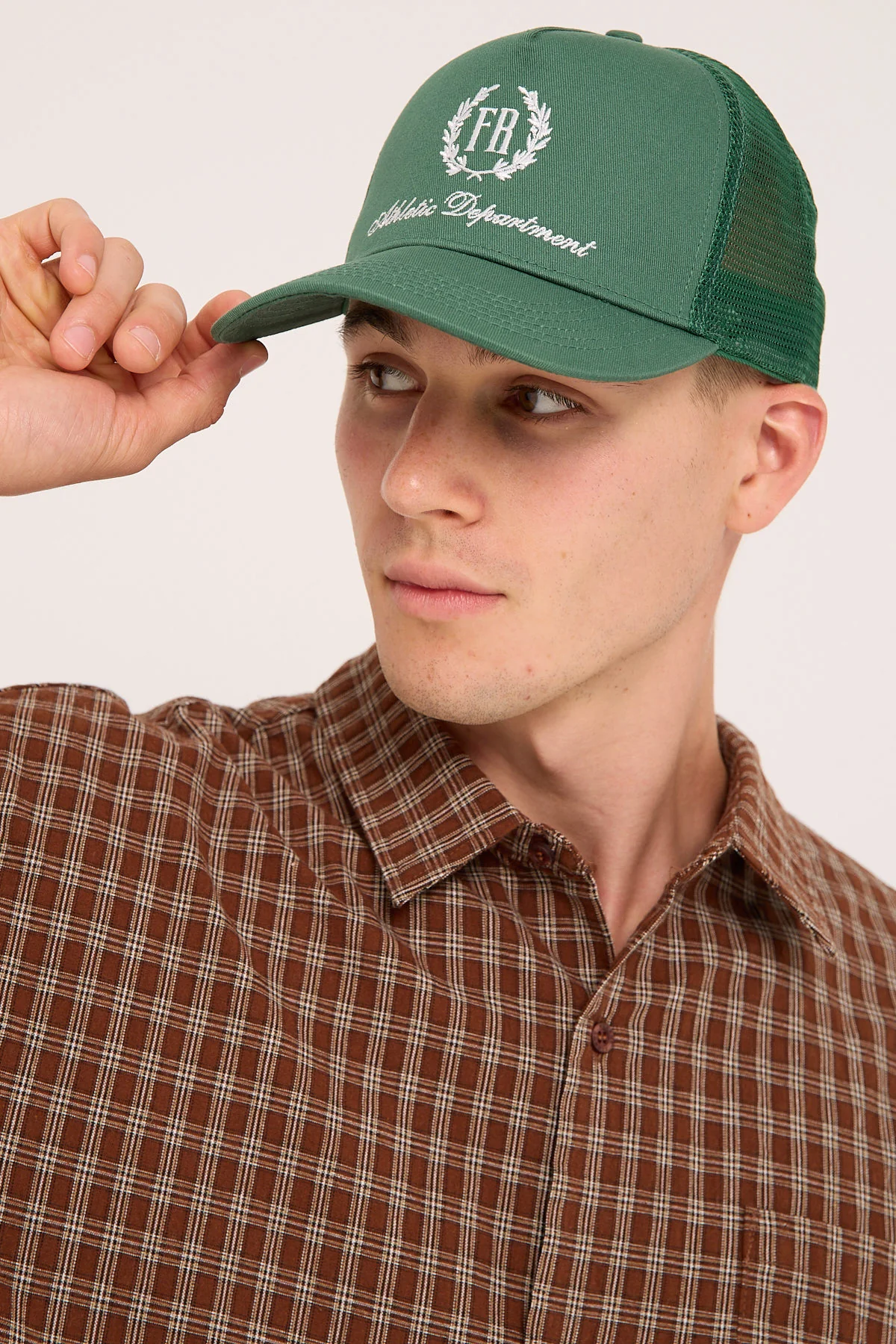 Front Runner Excellence Trucker Cap Pine Green - Image 5