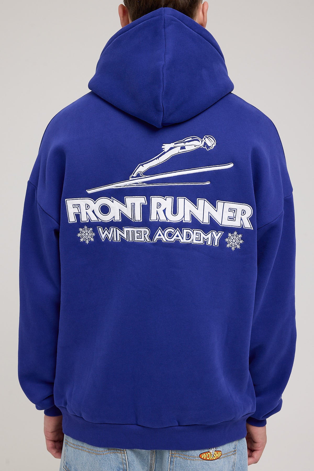 Front Runner FR Winter Academy Hoodie Royal Blue - Image 12