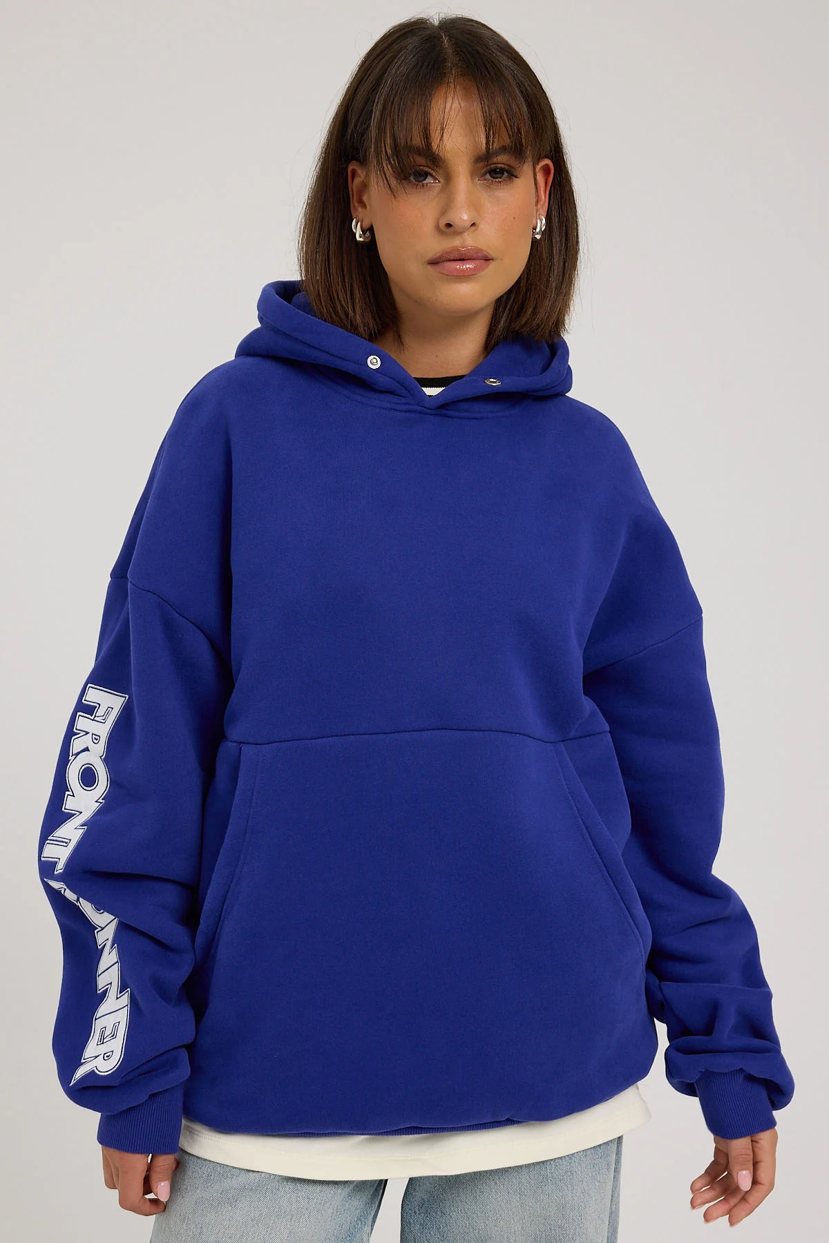 Front Runner FR Winter Academy Hoodie Royal Blue - Image 2