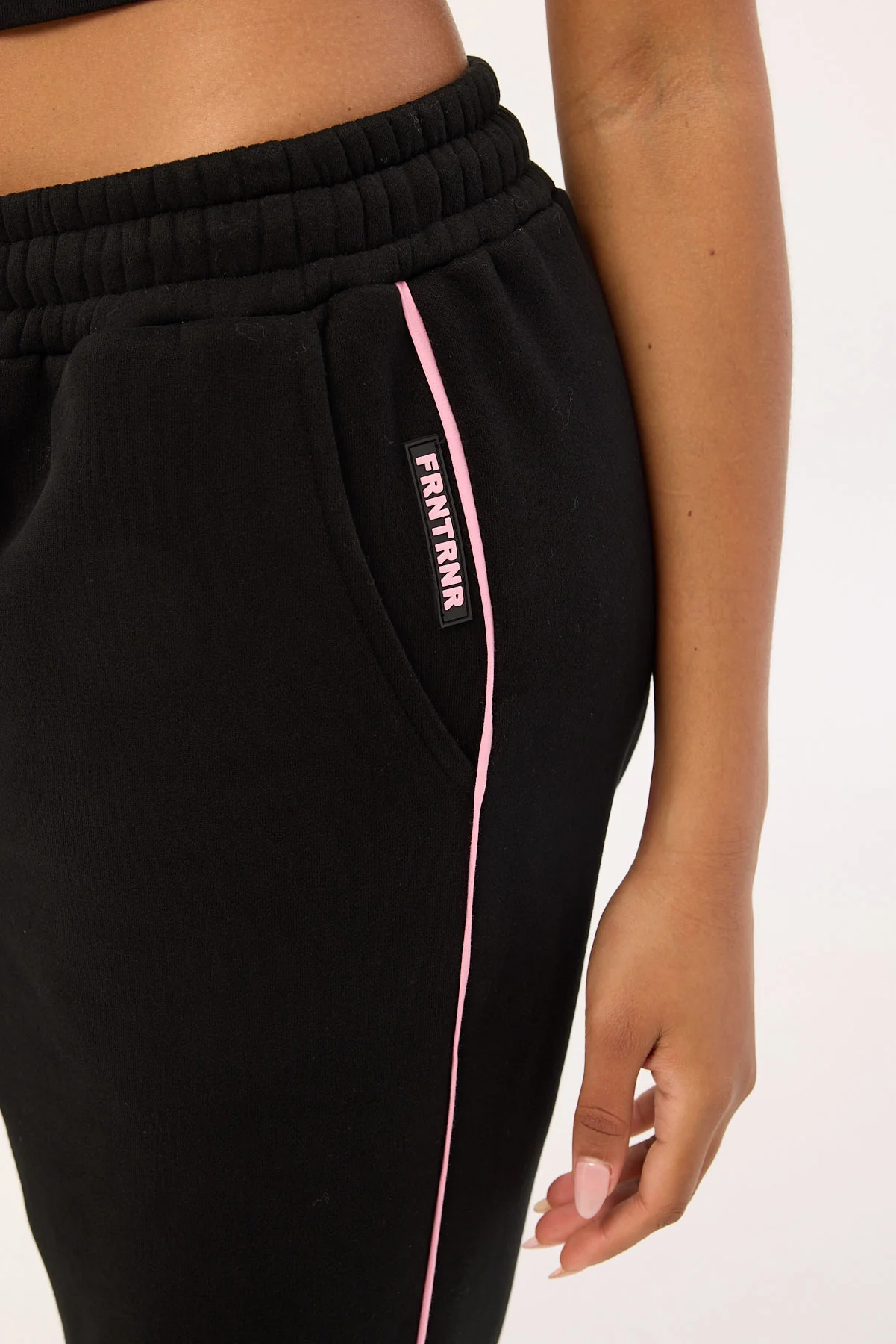 Front Runner FRNT RNR Wide Leg Sweat Pant Black - Image 8