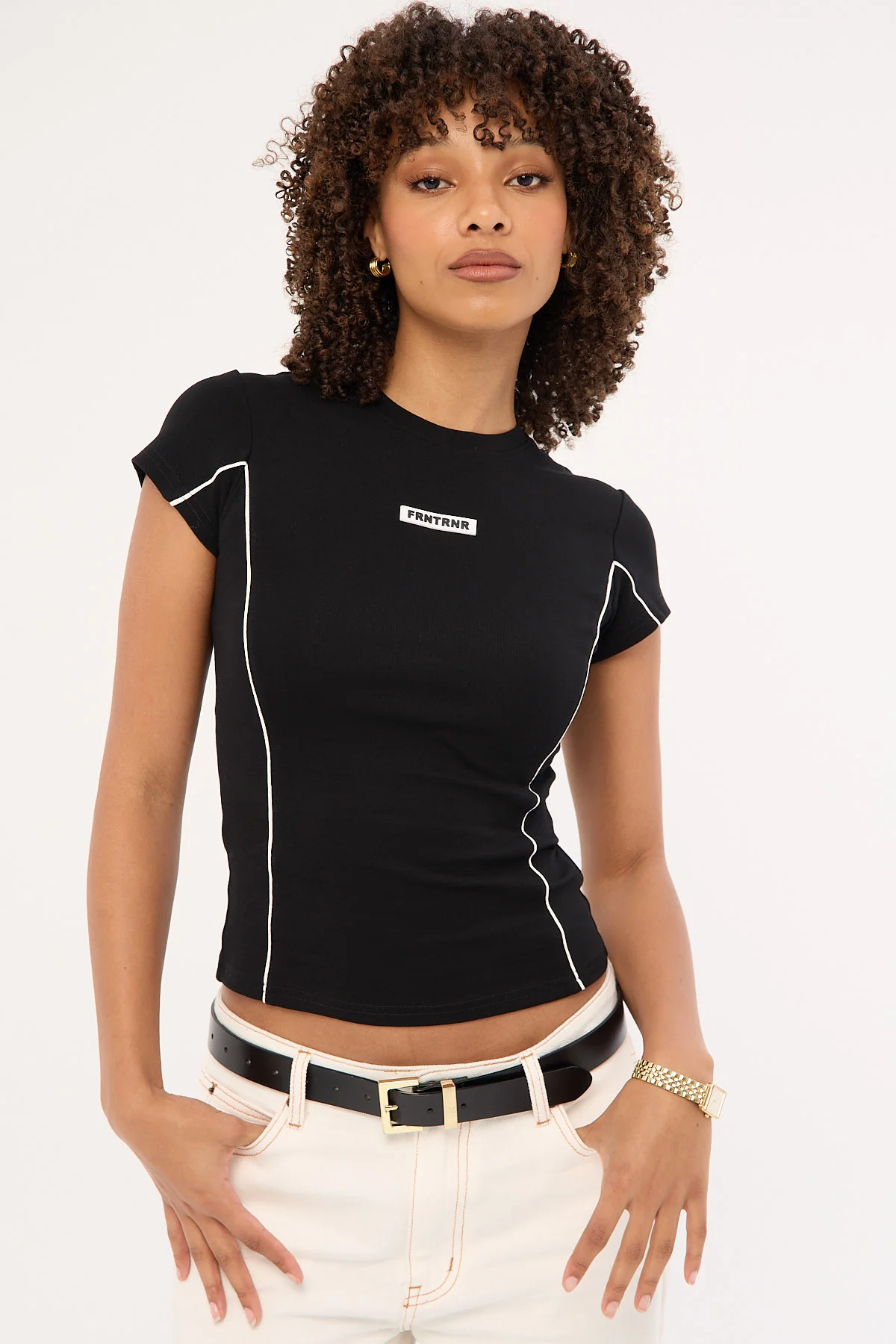 Front Runner FRNTRNR Nano Logo Tee Black - Image 8